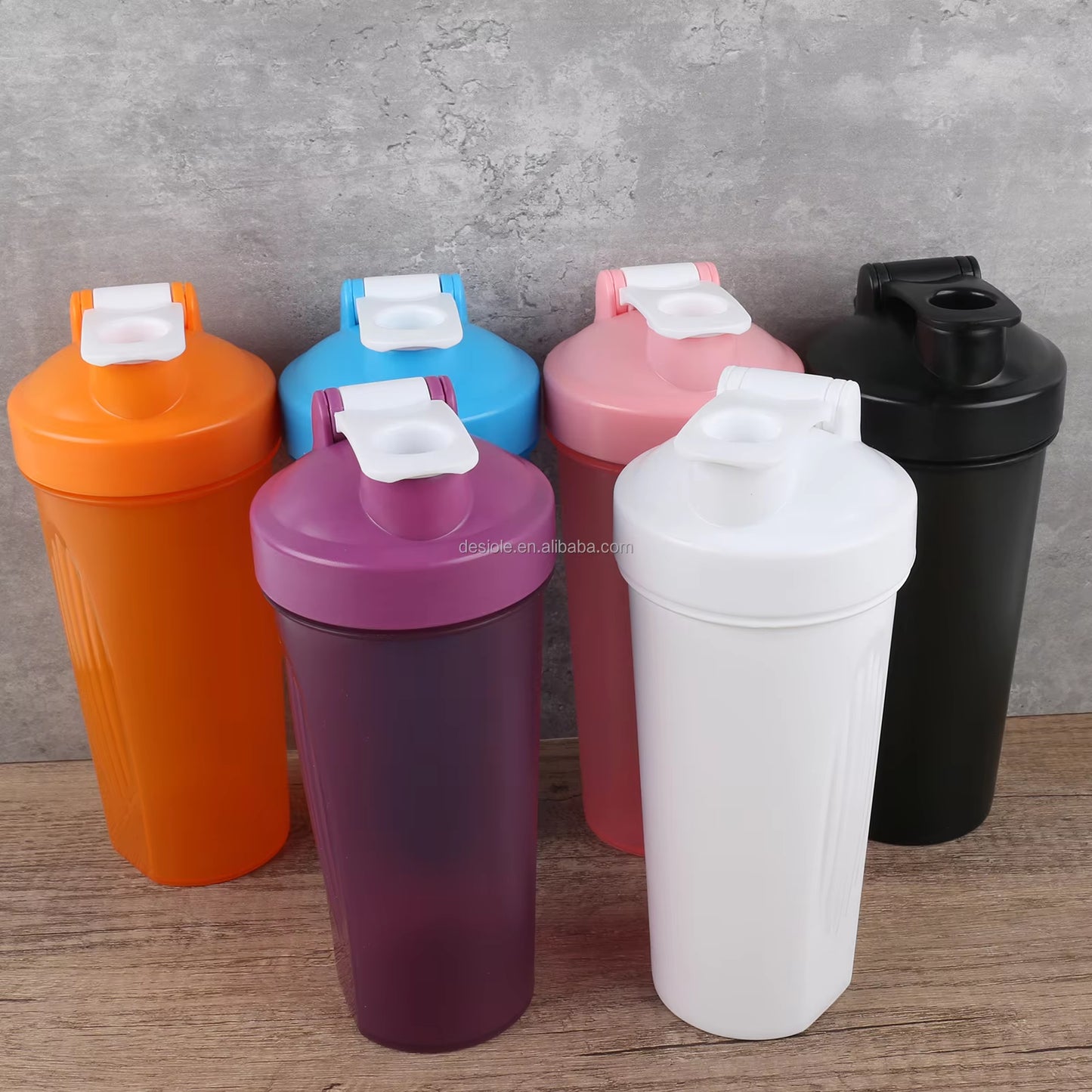Shaker Water Bottle Sport Cup Portable Bottles Whey Protein Shaker Gym Drinking Bottle
