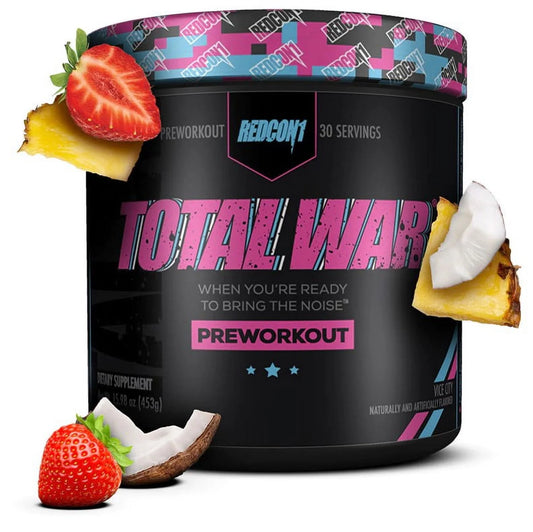Total War Preworkout Powder (Compare to Cellucor C4) Vice City (30 Servings) *EN