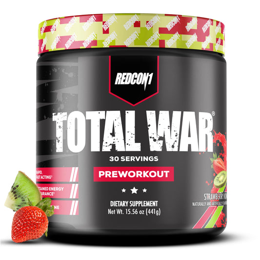 Total War Pre-Workout Powder, Strawberry Kiwi, 30 Servings
